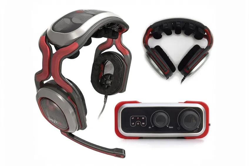 Award-winning industrial design — Psyko Audio gaming headphones