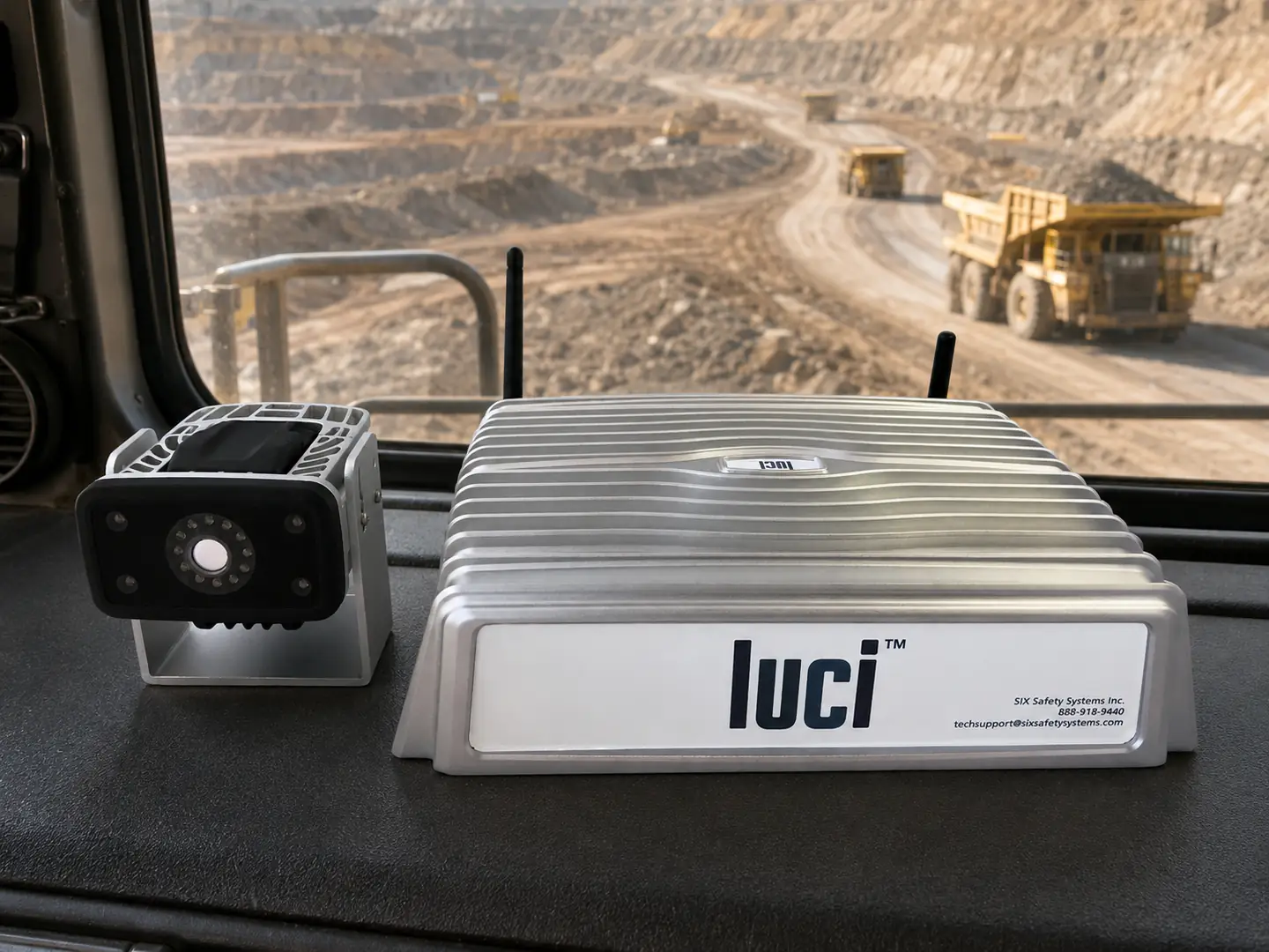 LUCI industrial design, Six Safety Systems machine learning device